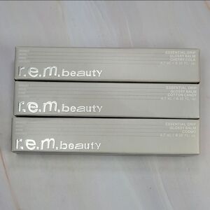 r.e.m. beauty Essential Drip Glossy Balm Bundle BNIB